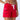 Red 5" Lifeguard Uniform Classic Boardshort
