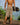 Back Side of Maui Rippers Extra Long Hybrid Board Shorts in Hawaii