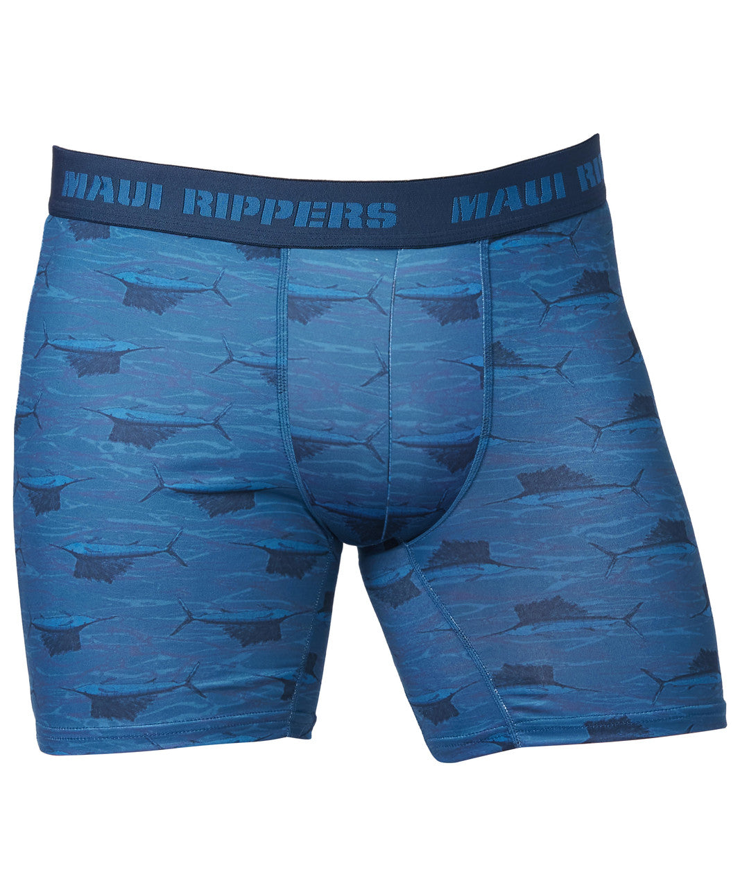 Under Armour 2 Pack Men Boxer Briefs 6 in Underwear Mod Men Black Blue Logo