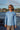 Men's UPF 50 Sun Defense Long Sleeve Shirt - Heather Blue Mahi