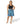 Maui Rippers women's plus size board short in Umbrella Leaf Pattern