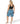 Maui Rippers Hawaiian boardshort for plus size women with elastic back waistband