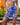 Maui Rippers Palm Tree Print Tropical Board Short for Women in Pink and Blue