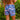 Maui Rippers Tropical shorts in blue and pink Hawaiian print