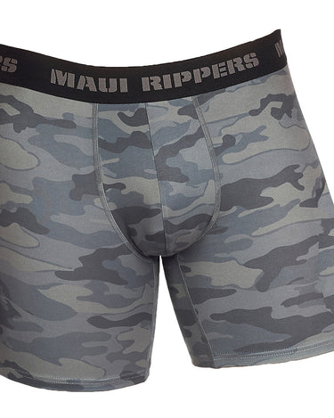 Men's Premium Underwear Modal Cotton Boxer Briefs Camo Front