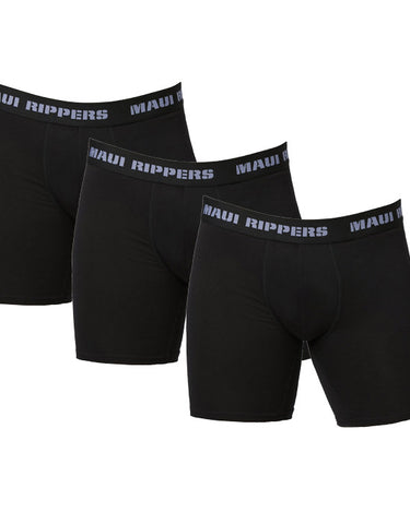 Maui Rippers boxer brief 3 pack of black briefs 