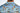 Back Collar of Blue Aloha Fish Shirt
