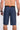 Back View of Blue Geometric Boardshort by Maui Rippers