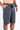 Zup Cargo Pocket on Maui Rippers Phantom Grey 24" Hybrid Boardshort