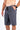 Side Pockets on Maui Rippers Phantom Grey 24" Hybrid Boardshort