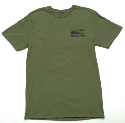 Tail of the Tropics Tee - Forest Green