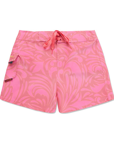 Maui Rippers Pink Tangerine Lemonade Womens Boardshorts 