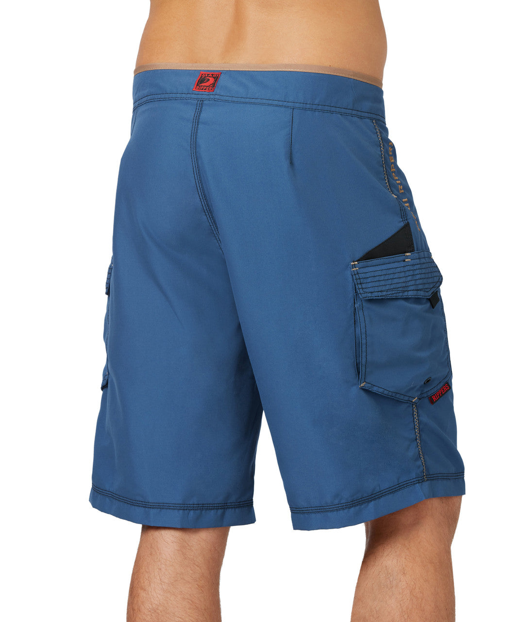 Navy 21" Hawaiian Octo Tako Fishing Shorts