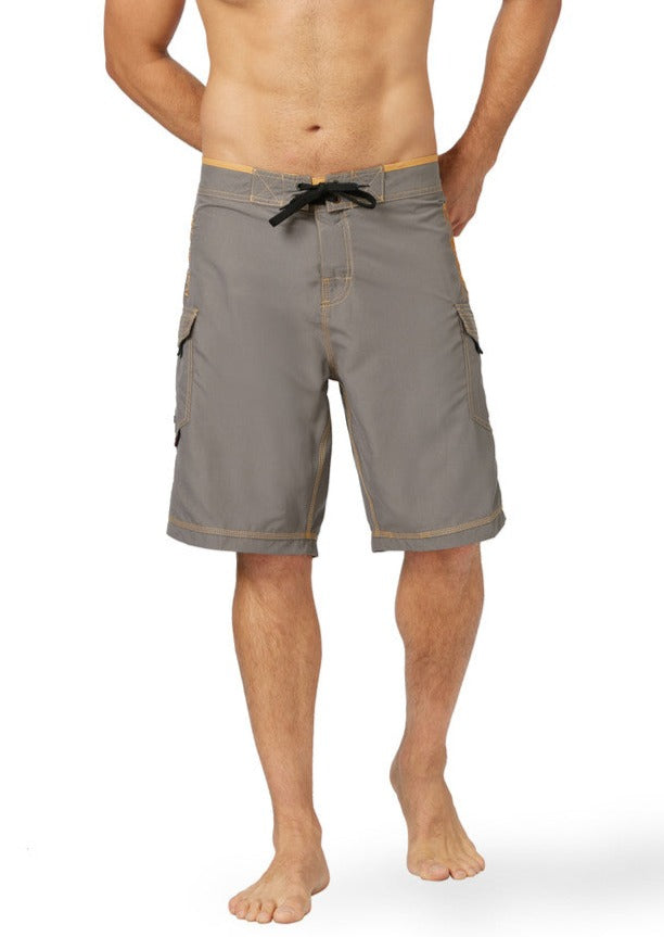 Hawaiian Octo Tako Fishing Shorts - Grey