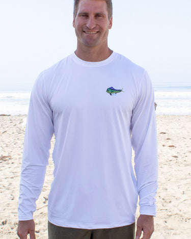 Sspent UPF50 + Men′s Long Sleeve Fishing Shirt with Mask UV Neck