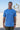 Men's UPF 50 Sun Defense Short Sleeve Shirt - Heather Blue Mahi