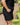 Women plus size swim short black Riviera stretch fabric