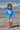 Kid's UPF 50 Sun Defense Long Sleeve Shirt - Aloha Sky Blue