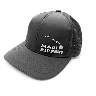 Black Hawaiian Island Waterman Hat