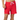 Red Lifeguard 17 Inch Stretch Shorts