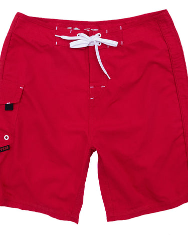 Lifeguard Uniform Boardshort Microfiber Red 19" - 21"