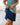 Navy Plus Size Women's Boardshort Pocket Detail