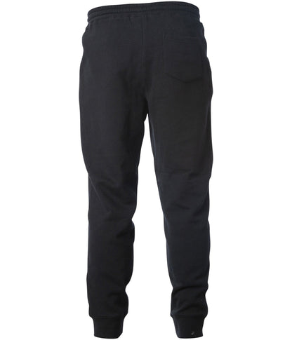 Fleece Jogger Sweatpants - Solid Black