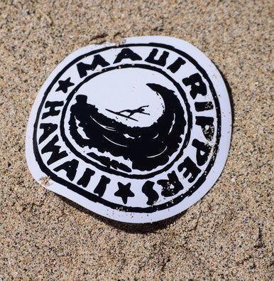 Maui Rippers Logo Sticker 3" Round