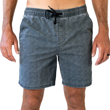Olive Grey Tapa 18" Vintage Wash Made-to-Fade Volley Boardshorts