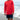 Men's UPF 50 Sun Defense Long Sleeve Red Shirt