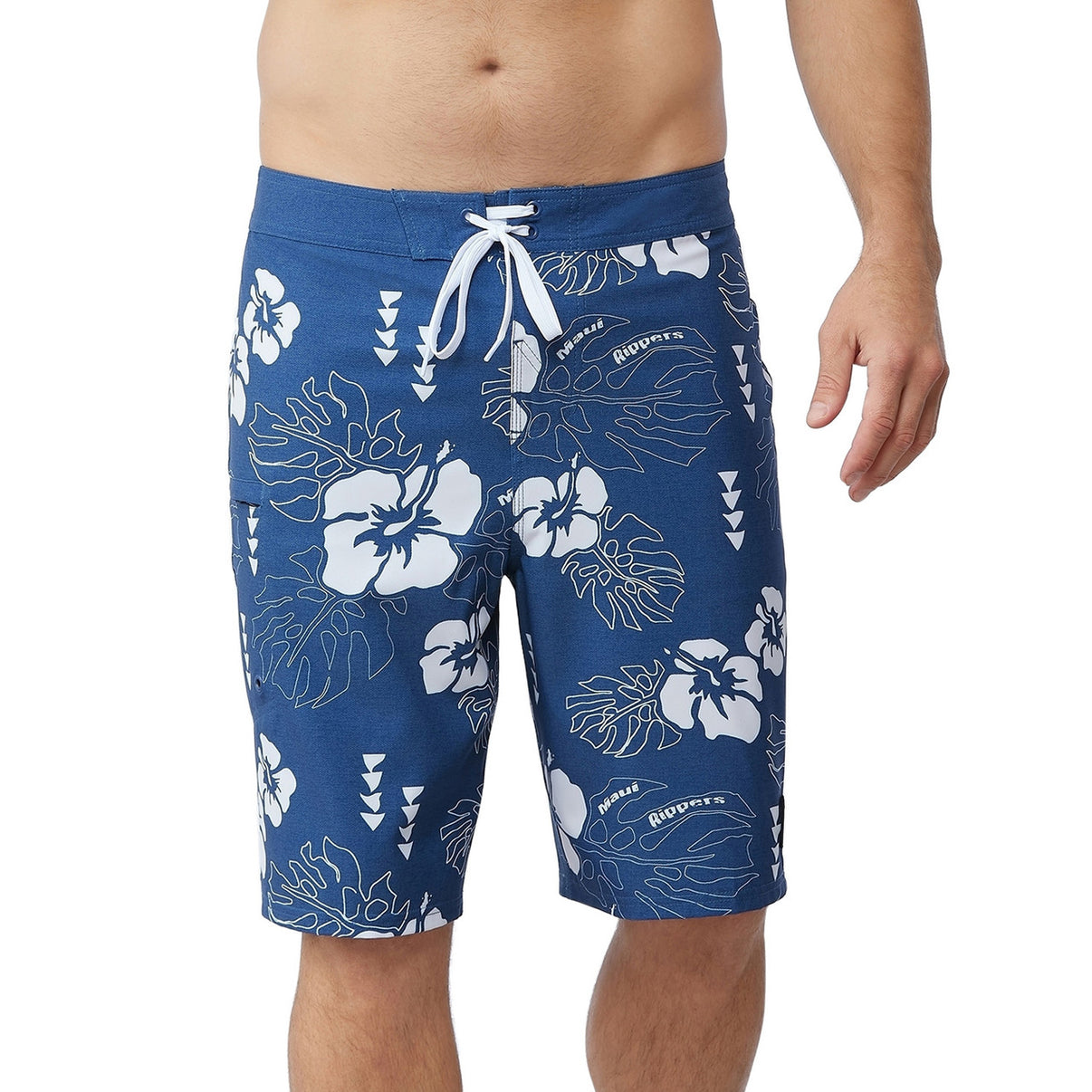 Men s 21 Hawaiian Floral Stretch Boardshort Maui Rippers men-s-21-hawaiian-floral-stretch-boardshort-maui-rippers