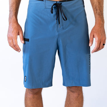 Tribal Blue 21" Stretch Boardshort