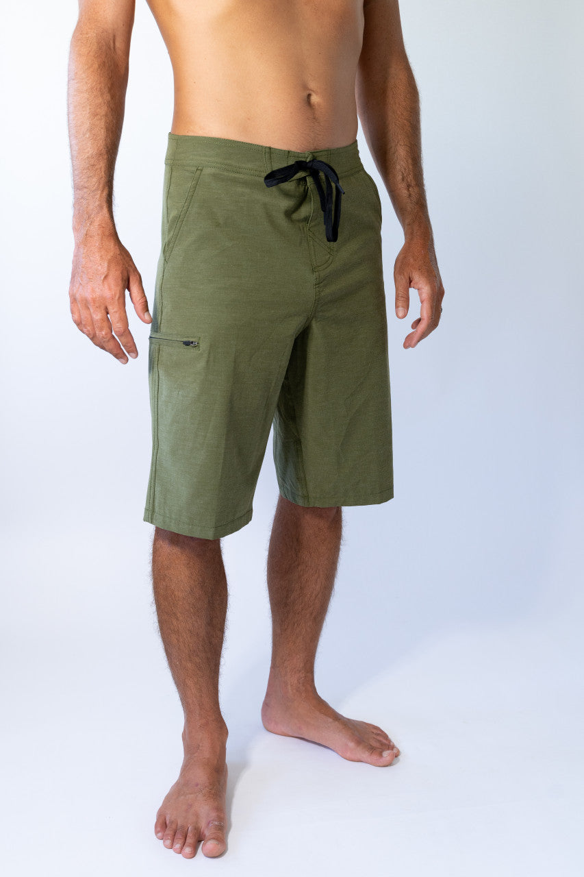 Moss Extra Long 24" Hybrid Boardshort