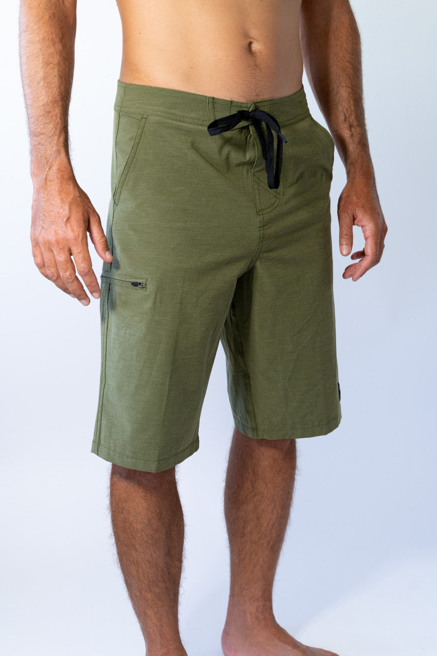 Moss Extra Long 24" Hybrid Boardshort