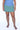 Green Plus Size Swim Skirt with Built-in Shorts