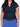 Black Plus Size Swim Top