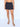 Black Swim Skirt with Built-in Shorts
