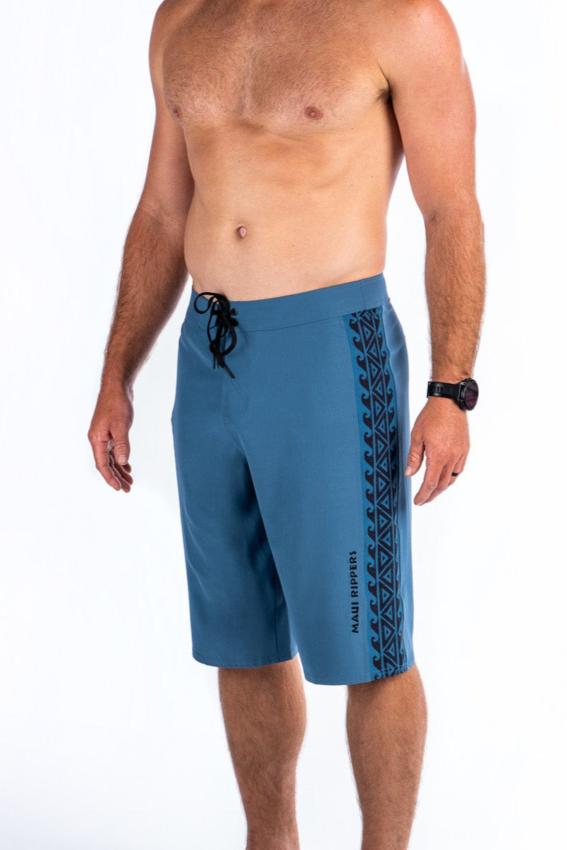 Nantucket | M's Board Shorts | Non-Elastic | Double Cargo | Long Length