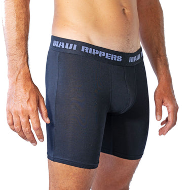 Maui Ripper's Men's Black Premium Cotton Boxers