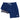 Men's Navy Blue Performance Workout Shorts for Fitness, Running, Training 